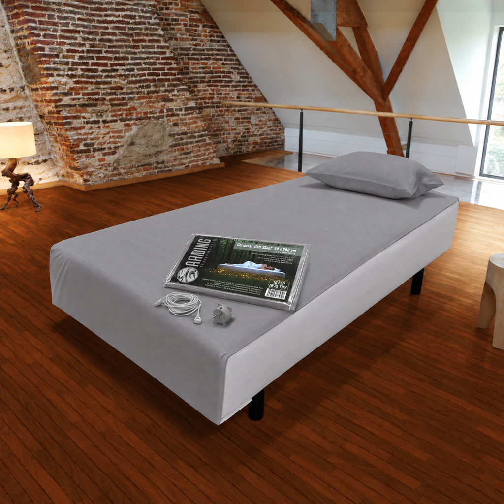 Grounding Half Sheet Stainless Steel | Aarding™ Endure - 90 x 200cm (36" x 80")