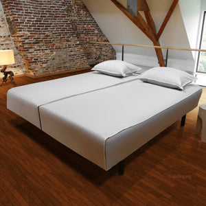 Vlak Aardingslaken met instopstroken 'Half Sheet', 1 of 2 prs. 90 x 200cm (+2 x 55cm), incl. kabel 5 m en adapter