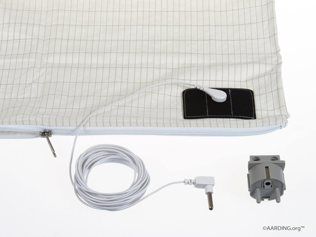 Set 2 Grounding Recovery Bags + 2 Pillow Cases (incl. cables and adapters) - Aarding