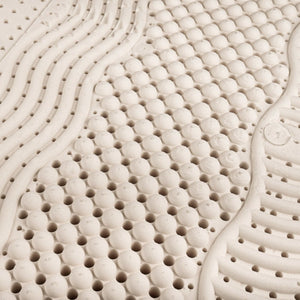 De ergonomische zones die aanwezig zijn in de Tuur® Topper.