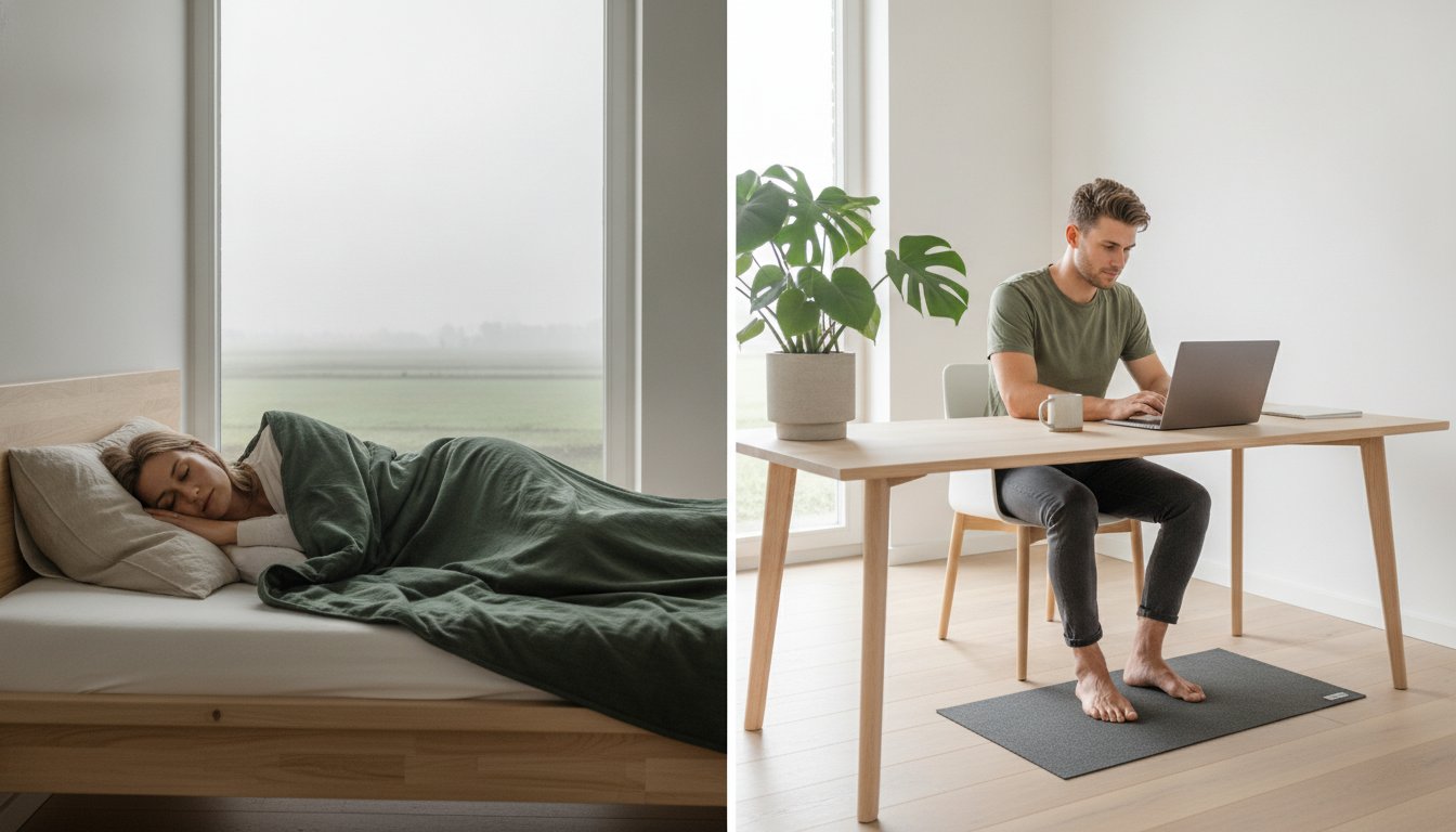 Aardingsdeken vs aardingsmat: welke keuze is het beste voor jouw gezondheid?