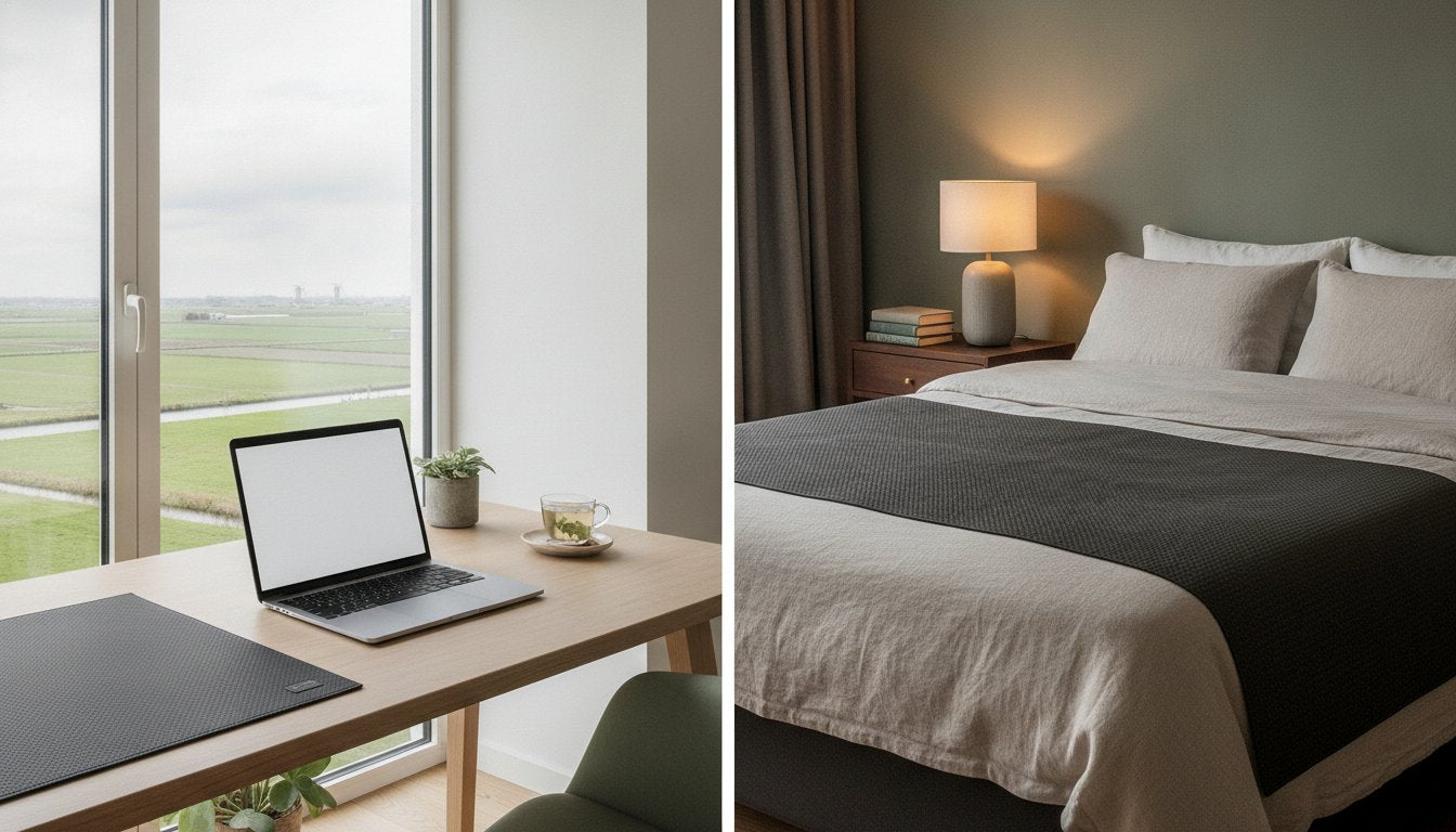 Universele aardingsmat vs slaapmat: welke kies je voor jouw welzijn?