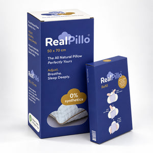 RealPillo® - Verstelbaar Natuurlatex Kussen 50x70cm
