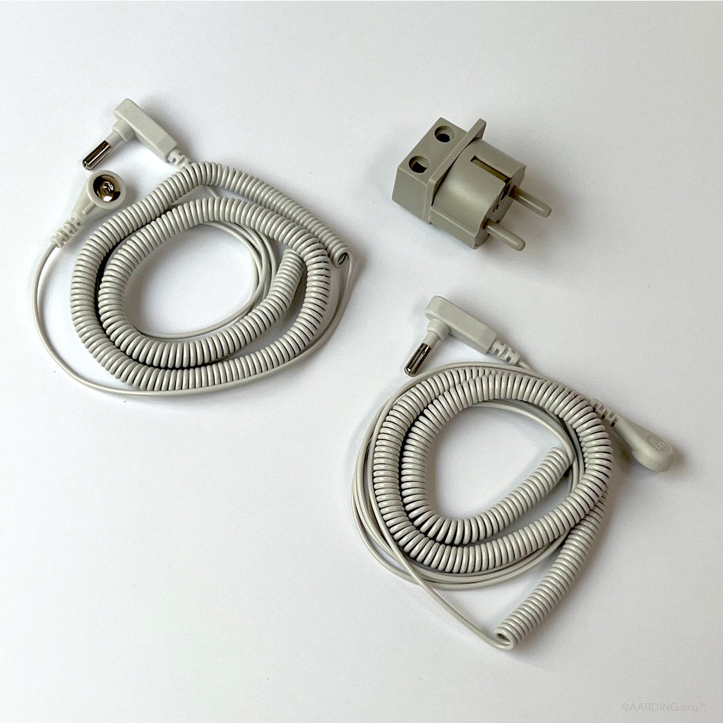 Patches Connection Kit: 2 cables + adapter EU - Aarding