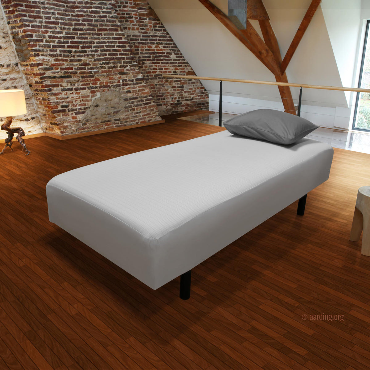 Grounding Fitted Sheet Single Silver Yarn | Aarding® Silver™