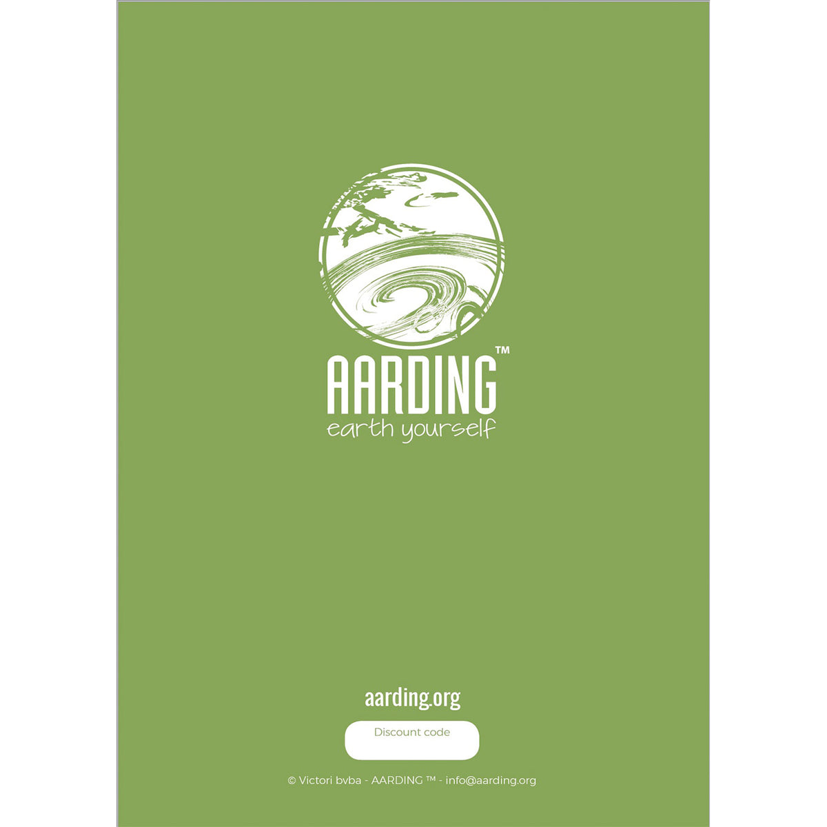 Booklet (Nl) &#39;Stressvrij naar een stralende gezondheid met aarding&#39; (L. Verstraete, 24 pag.)