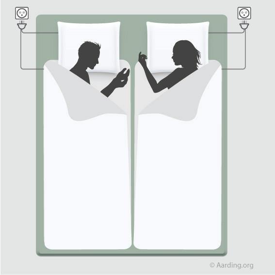 Set 2 Grounding Recovery Bags + 2 Pillow Cases (incl. cables and adapters) - Aarding