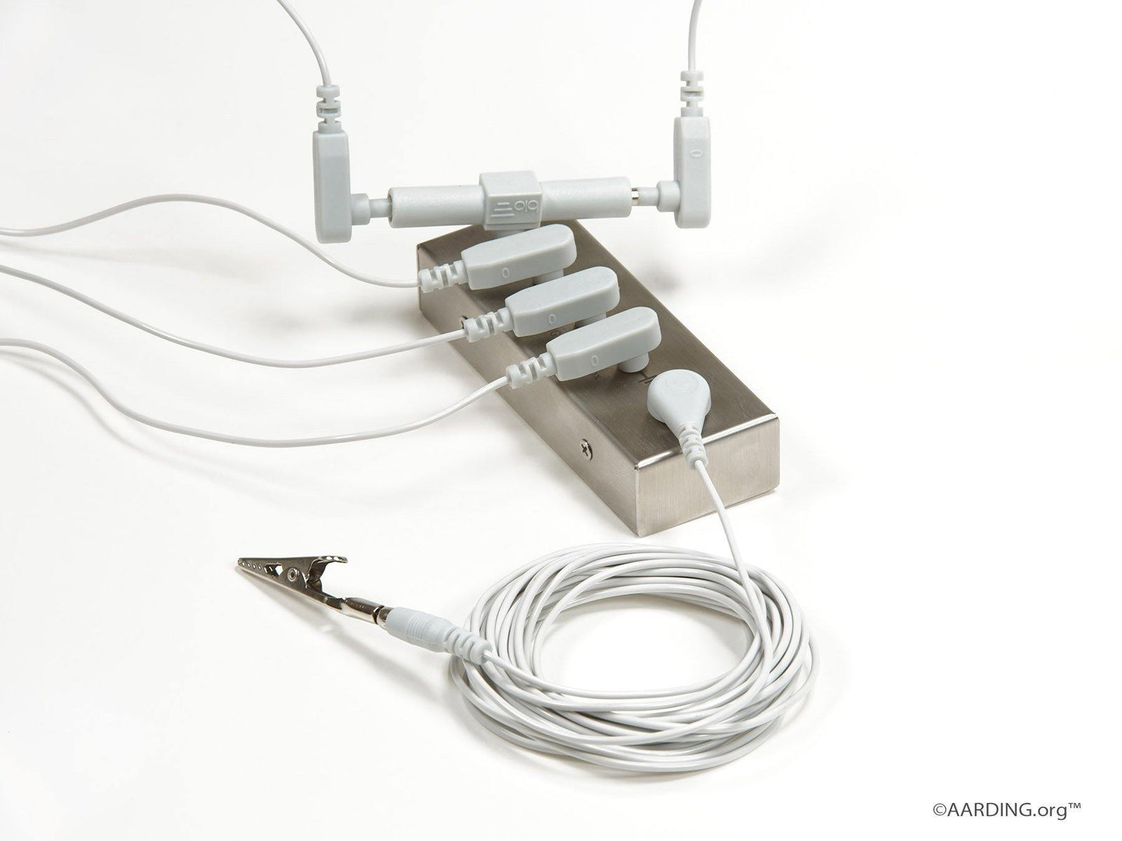 Straight Alligator Clip Distribution Box - Aarding