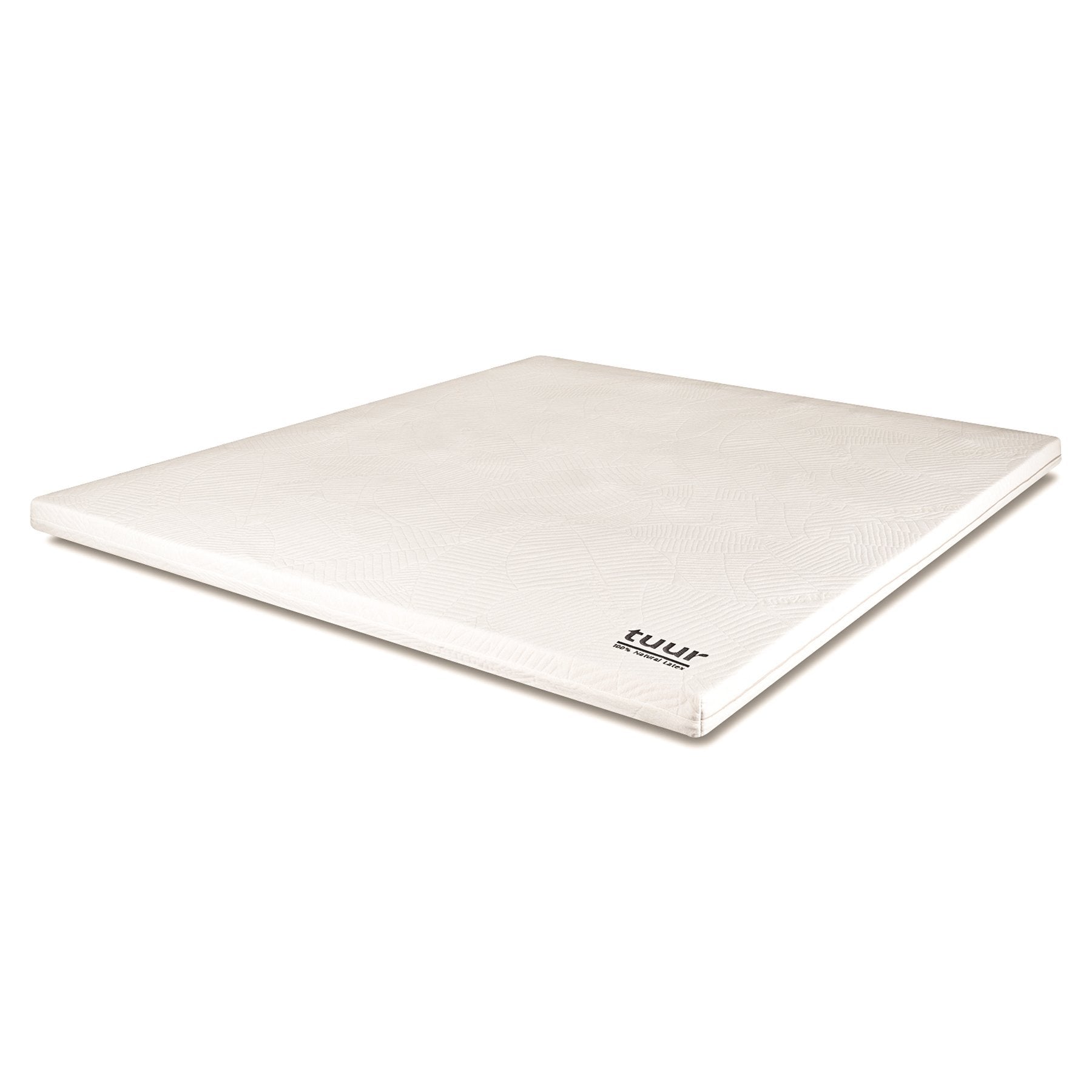 The White Stone Topmatras 180 x 200 cm van Natuurlatex | Ademend & Hypoallergeen Bamboehoes, Afneembaar | Hoogte 5 cm | Hoekelastieken The White Stone Topmatras 180 x 200 cm van Natuurlatex | Ademend & Hypoallergeen Bamboehoes, Afneembaar | Hoogte 5 cm | Hoekelastieken